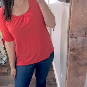Michael Michael Kors red top size large